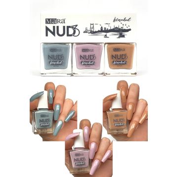 Mara Nude Serisi İstanbul 3'lü Oje