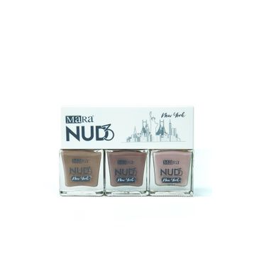 Mara Nude Serisi New York 3'lü Oje