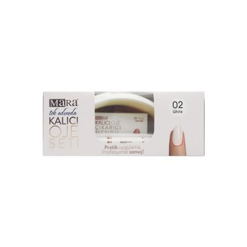 Mara White No:02 Kalıcı Oje Seti