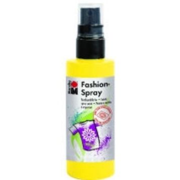 Marabu 100 ml Güneş Sarısı Fashion Sprey Kumaş Boyası