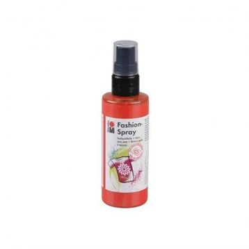 Marabu 100 ml Turuncu Fashion Sprey Kumaş Boyası
