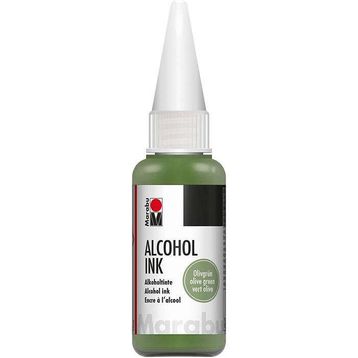 Marabu Alcohol Olive Green 20 ml Akrilik Mürekkep