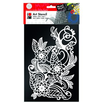 Marabu Art A4 Zentangle Stencil