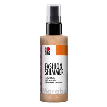 Marabu Fashion Shimmer 100 ml 524 Apricot Spray Kumaş Boyası