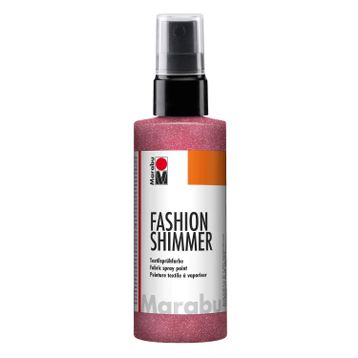 Marabu Fashion Shimmer 100 ml 531 Red Spray Kumaş Boyası