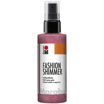 Marabu Fashion Shimmer 100 ml 531 Red Spray Kumaş Boyası