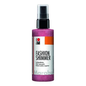 Marabu Fashion Shimmer 100 ml 531 Red Spray Kumaş Boyası