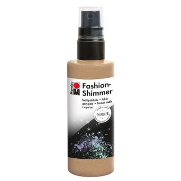 Marabu Fashion Shimmer 100 ml 583 Gold Spray Kumaş Boyası