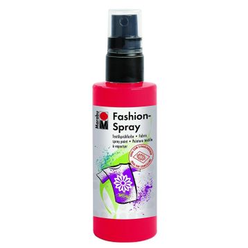 Marabu Fashion Spray 100 ml Red Orange Akrilik Boya