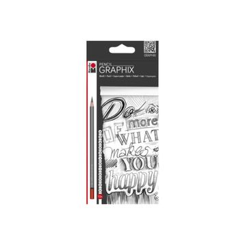 Marabu Graphix Pencil 12'li Dereceli Kalem Seti