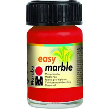 Marabu No 031 Cherry Red Easy Marble 15 ml Ebru Boyası