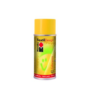 Marabu Textil Design Spray 150 ml Medium Yellow Kumaş Boyası