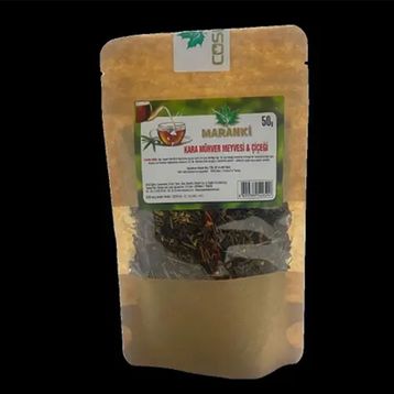 Maranki 50 gr Kara Mürver Meyvesi Çiçeği Çayı