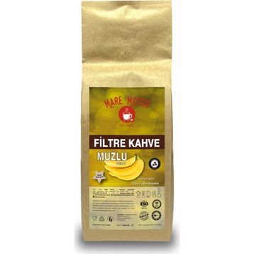 Mare Mosso 1 kg Muz Aromalı Öğütülmüş Filtre Kahve