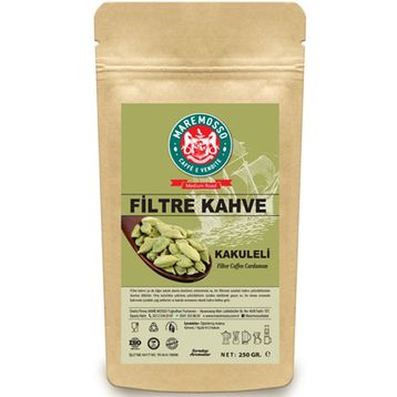 Mare Mosso 200 gr Caffe ê Vendite Kakule Aromalı Öğütülmüş Filtre Kahve