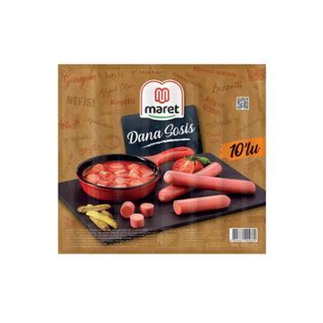 Maret Soyulmuş 10'lu 432 gr Dana Sosis