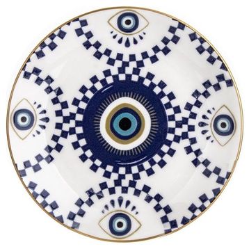 Marianna Juno 19 cm Altın File Pasta Tabak Dijital