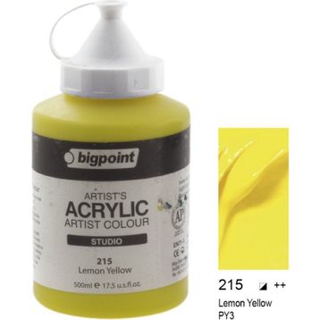 Maries 215 Lemon Yellow 500 ml Akrilik Boya