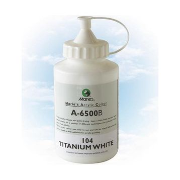 Maries 500 ml 104 Titanium White Akrilik Boya