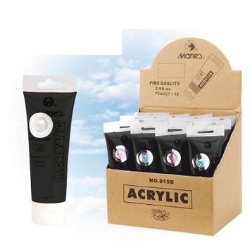 Maries 793 12ml Siyah Akrilik Boya