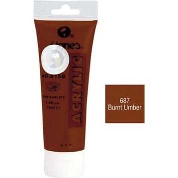 Maries 815-687 Burnt Umber 75 ml Akrilik Boya
