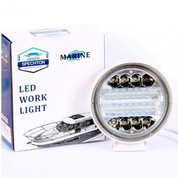 Marine 10-30V 27W 50 mm Dairesel Led ve Sis Çalışma Lambası