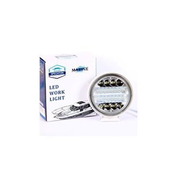 Marine 10-30V 27W 50 mm Dairesel Led ve Sis Çalışma Lambası