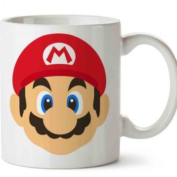 Mario İki Tarafı Baskılı Kupa