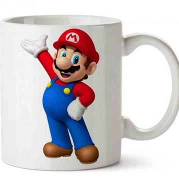 Mario İki Tarafı Baskılı Kupa