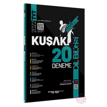 Marka 2022 TYT Dil Bilgisi Kolaydan Zora 20 Kuşak Deneme Tamamı Video Çözümlü Marka Yayınları