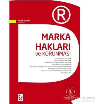 MARKA HAKLARI VE KORUNMASI - NECATI MERAN