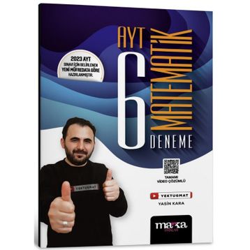 Marka Yayınları - AYT Matematik 6 Deneme Marka Yayınları
