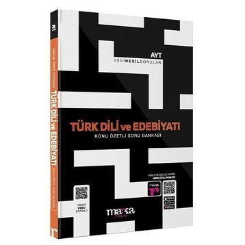 Marka Yayınları Ayt Türk Dili ve Edebiyatı Konu Özetli Yeni Nesil Video Çözümlü Soru Bankası