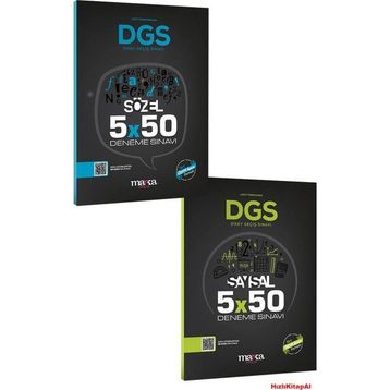 Marka Yayınları - DGS Sayısal ve Sözel Set Deneme Sınavı Tamamı PDF Çözümlü Açıklanan Yeni Müfredat