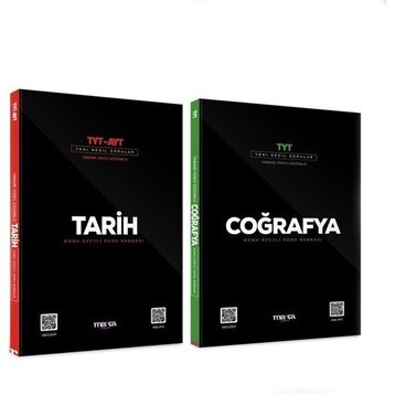 Marka Yayınları Tyt Ayt Tarih ve Tyt Coğrafya Soru Bankası Seti 2 Kitap
