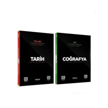 Marka Yayınları Tyt Ayt Tarih ve Tyt Coğrafya Soru Bankası Seti 2 Kitap