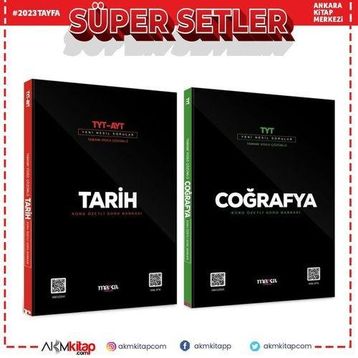 Marka Yayınları Tyt Ayt Tarih ve Tyt Coğrafya Soru Bankası Seti 2 Kitap