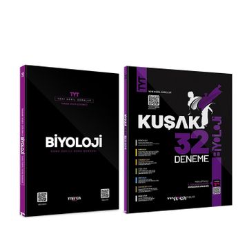 Marka Yayınları - TYT Biyoloji Soru ve Kuşak Deneme Seti 2 Kitap