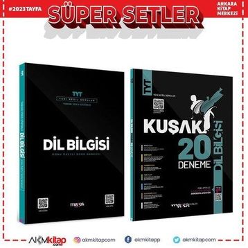 Marka Yayınları TYT Dil Bilgisi Soru Bankası ve Kuşak Deneme Seti 2 Kitap
