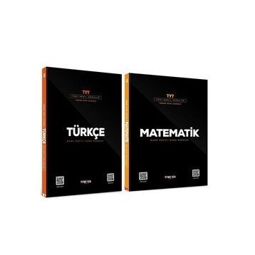 Marka Yayınları Tyt Türkçe ve Matematik Soru Bankası Seti 2 Kitap
