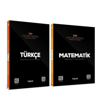 Marka Yayınları Tyt Türkçe ve Matematik Soru Bankası Seti 2 Kitap