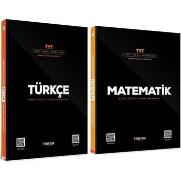 Marka Yayınları Tyt Türkçe ve Matematik Soru Bankası Seti 2 Kitap