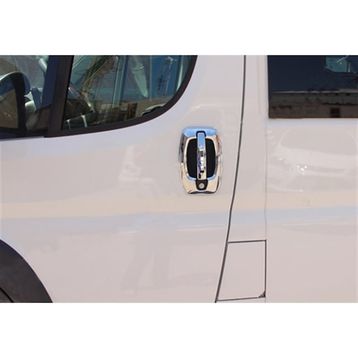 Markadan Fiat Ducato 2014 Sonrası 4 Kapı 8 Parça Paslanmaz Krom Kapı Kolu