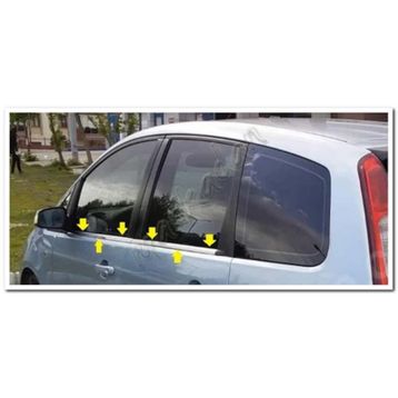 Markadan Ford C-max 2003-2010 4 Parça Paslanmaz Çelik Cam Çıtası
