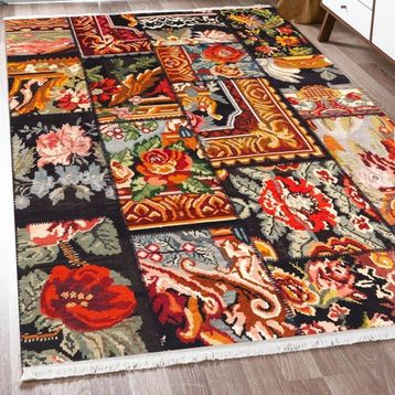 MarkaEv Klasik Kırmızı 120x180 cm Kilim