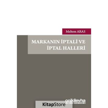 Markanın İptali ve İptal Halleri - Meltem Aras