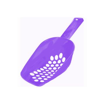 Markapet 16549-MR Ağır Plastik Elekli 30 cm Mor Kedi Tuvalet Kum Küreği
