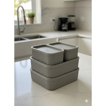 Markapia 4 Parça Saklama Kabı