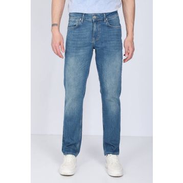 Markapia Erkek Açık Mavi Düz Kesim Jean Pantolon