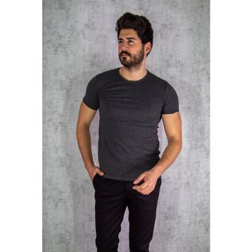 Markapia Erkek Basic Bisiklet Yaka T-Shirt